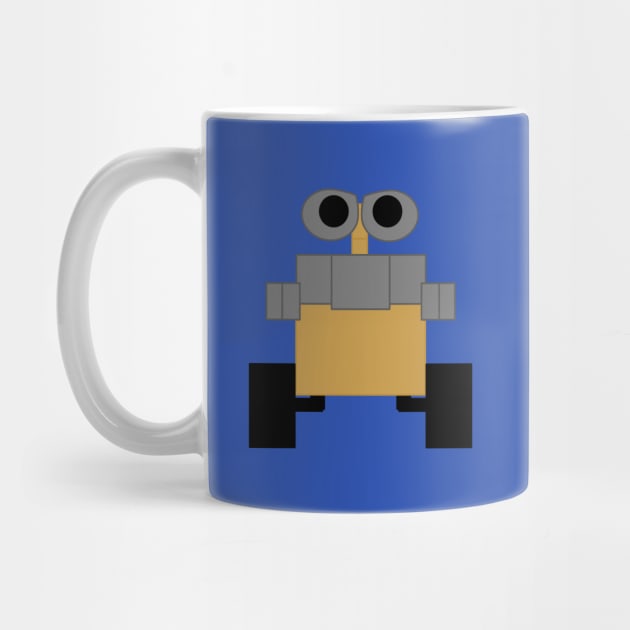 Minimal Shape Wall-E by NoirPineapple